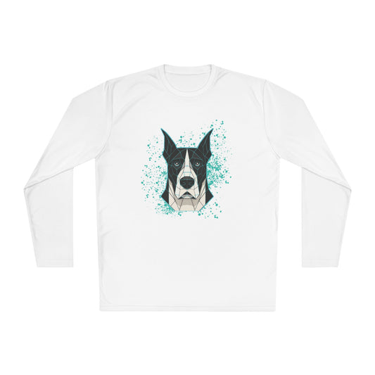 Geometric Fizz Factor Great Dane Long Sleeve Tee — Team Fizz